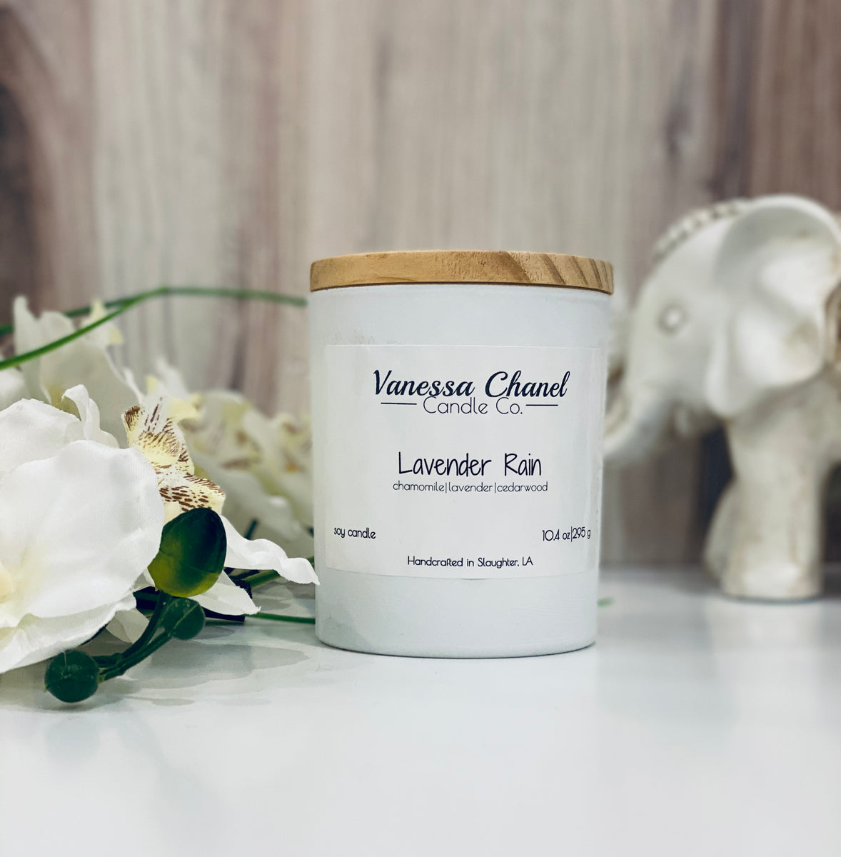 Lavender Rain Vanessa Chanel Candle Co.